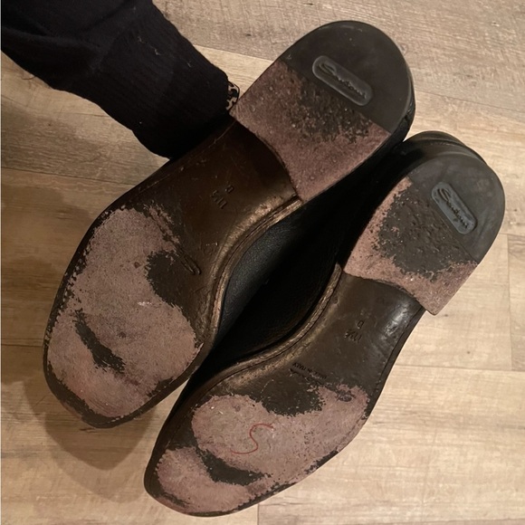 Santoni Mens Soft Italian Leather Loafers - Picture 4 of 11